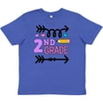 thumbnail image 3 of Inktastic School 2nd Grade with Arrows Youth T-Shirt, 3 of 5