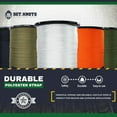 thumbnail image 6 of SGT Knots Polyester Webbing - Durable Flat Rope, Rapid Rope, Wire Pulling Rope - Heavy-Duty, All-Weather Pull Tape for Gardening, Hiking, Camping, Survival, and Commercial (5/8" x 100ft, Camo), 6 of 9