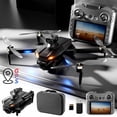 thumbnail image 2 of Herunwer GPS Drone with 4.5-Inch Screen Remote, 2K Camera, Brushless Motor, 25-Minute Flight, and 360° Obstacle Avoidance, 2 of 9