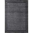 thumbnail image 1 of Ahgly Company Machine Washable Indoor Rectangle Industrial Modern Sonic Silver Gray Area Rugs, 5' x 7', 1 of 1