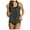 Black, variant on VBVC Womens Beach Tankini Swimsuits Athletic Two Piece Strappy Tummy Control Bathing Suits with Bottoms