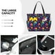 thumbnail image 3 of Easygdp mushroom rainbow color Skull Bolsa de Viaje de Playa de Gran Capacidad, Bolsa Tote Perfecta para la Playa, Escapadas de Fin de Semana y Viajes, 3 of 7