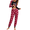 Pat8_red Plaid Snowflake, variant on Ekouaer Women's Pajama Set Christmas Pjs Long Sleeve Print Tops and Pajamas Pants Soft Sleepwear Set