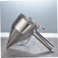 thumbnail image 4 of Woeilo Stainless Steel Funnel with Rack Pancake Dispenser Octopus Balls Funnel Baking Funnel Dispenser Easy to Use for Modern Kitchen Silver, 4 of 5