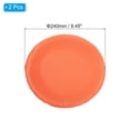 thumbnail image 2 of Uxcell 9.5" Bar Stool Cover 2 Pack Stool Cushion Cover 11"-14" Chair Orange-yellow, 2 of 7