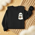 thumbnail image 4 of Bovxnpu Womens Oversized Sweatshirts, Halloween Day Sweatshirts for Women Fleece Crewneck Sweaters Casual Tops Comfy Fall Fashion Outs Winter Clothes, 4 of 7