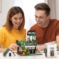 thumbnail image 6 of Garden Villa Flower House Building Set, Compatible with Lego House, Greenhouse Modular Building Block Kit Home Decor Gift for Adults Teens Boys Girls(998pcs), 6 of 7