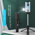 thumbnail image 2 of Palo de selfie multifunción para teléfono móvil, luz de relleno con Bluetooth, fotografía en vivo, trípode telescópico integrado plegable, palo de selfie, 2 of 4