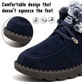 thumbnail image 6 of CHICVOMEY Women's Winter Boots with Fur Lining Thermal Snow Boots Waterproof Non-Slip Outdoor Platform Ankle Boots Comfortable & Warm, 6 of 10