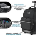 thumbnail image 4 of Mochila con ruedas + Lonchera SQbags Jworld Grande Escolar o de Viaje, 4 of 7