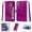 Purple, variant on TECH CIRCLE for Samsung Galaxy S23 FE Case, Zipper Wallet Pocket Luxury Glitter Flip Kickstand Magnetic Card Slots Wrist Strap Protective Cover for Samsung Galaxy S23 FE Case 6.4" 2023,Black
