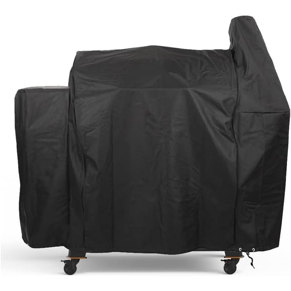 Grill Cover for Pit Boss Savannah Onyx Edition Wood Pellet Grill PB1500NX 600D Heavy Duty Waterproof Pit Boss Savannah Onyx 1500 Grill Smoker Cover