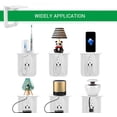 thumbnail image 2 of Poste de alimentación, estante para enchufe de pared, enchufes decorativos extraíbles, estante de carga para teléfono móvil, fácil instalación, 2 of 5
