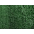 thumbnail image 1 of Ahgly Company Indoor Rectangle Abstract Emerald Green Modern Area Rugs, 2' x 3', 1 of 4