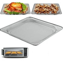 NOGIS Replacement Air Fryer Basket for Ninja Foodi SP101 Air Fry Oven, Stainless Steel Air Fryer Accessories for Ninja Foodi SP100, SP101B1, SP101C