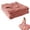 Pink, variant on CHENjy Cotton Muslin Blanket, Breathable Cooling Throw Blanket for Couch, Lightweight Summer Blanket for All Seasons, 27.5" x 55.1", Beige