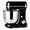 Black, variant on UHOMEPRO 3-in-1 Stand Mixer, 5QT Tilt-Head 10-Speed Electric Stand Mixer, Stainless Steel Bowl, Dough Hook, Flat Beater and Wire Whisk for Baking, Silver