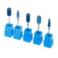 thumbnail image 1 of Juego de Brocas de de Tungsteno para Uñas, 5 Piezas, Limpieza de Cutículas Y Acrílico para Quitar Las Brocas de Uñas, Vástago de 3/32 Baoblaze brocas de carburo para uñas, 1 of 3