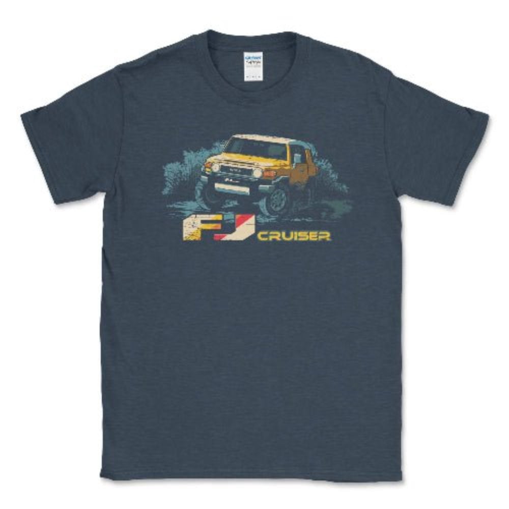 Toyota FJ Cruiser Rugged Off Road Tee Licensed Toyota Gear