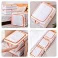 thumbnail image 4 of USHOBE Zipper Design Pillow Storage Bag Transparent Mesh Dustproof 1Pack, 4 of 7