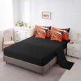 thumbnail image 5 of jejeloiu American Rugby Football 7 Pieces Bedding Comforter Set,Boys Ball Game Full Bedding Set For Teens Reversible, 5 of 8