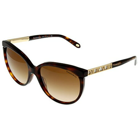 Tiffany & Co Sunglasses Women Havana Cateye TF4097 80023B Size: Lens ...