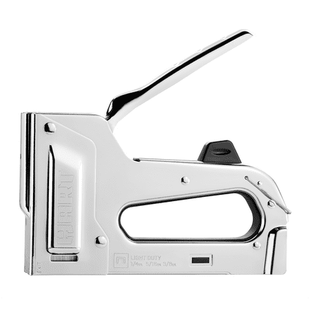 HART Light Duty Chrome Staple Gun with Bonus Staples