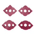 thumbnail image 4 of Guardoinrt Coin de Routeur Professionnel 4x Rouge Lisse 111x80x18mm 5Ensemble, 4 of 6