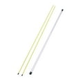 thumbnail image 4 of S SERENABLE 2 Pieces Golf Alignment Sticks Alignment Rods for Full Swing Practice Aiming Yellow, 4 of 9