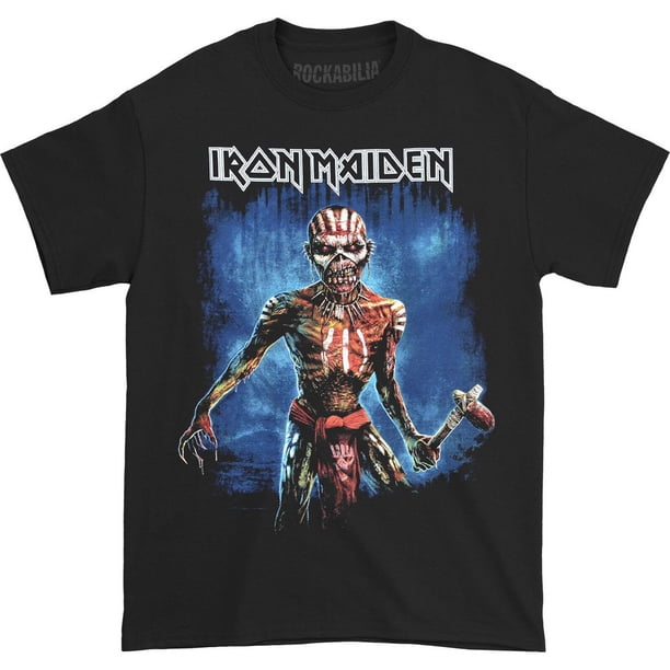 Iron Maiden - Camiseta Book Of Souls European Tour V.2 para Adultos Unisex (Negro)
