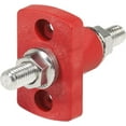 thumbnail image 1 of Blue Sea Busbar 2204-BSS Terminal Feed Through Connector; Single Terminal Point; 48 Volts; 250 Amps; 3/8 Inch-16 Stud Size; Red; Reinforced Thermoplastic Base With Tin-Plated Copper Alloy Stud, 1 of 2
