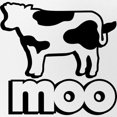 thumbnail image 2 of CafePress - Cow Moo - Adjustable Unisex Printed Trucker Hat with Mesh Back, 2 of 10