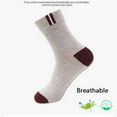 thumbnail image 6 of Men Sports Low Cut Quarter Ankle Socks Men's Casual Sport Breathable Socks Pack of 5 Pairs, 6 of 12