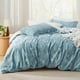 thumbnail image 1 of Juego de edredón Bedsure Queen Mineral Blue con 2 fundas de almohada, 1 of 7