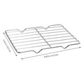 thumbnail image 2 of Phenofice Small Cooking Rack Rectangle Mesh Design Cooling Rack for Bacon 1Pcs, 2 of 8