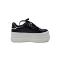 thumbnail image 1 of Zapatillas Platform Slipper negras para mujer, 1 of 1
