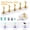Gold, variant on Tucknest Acrylic Nail Display Stand, Magnetic Nail Practice Stand for Nail Art, Silver Nail Holder for Painting Nails with Alloy Base, 1 Piece