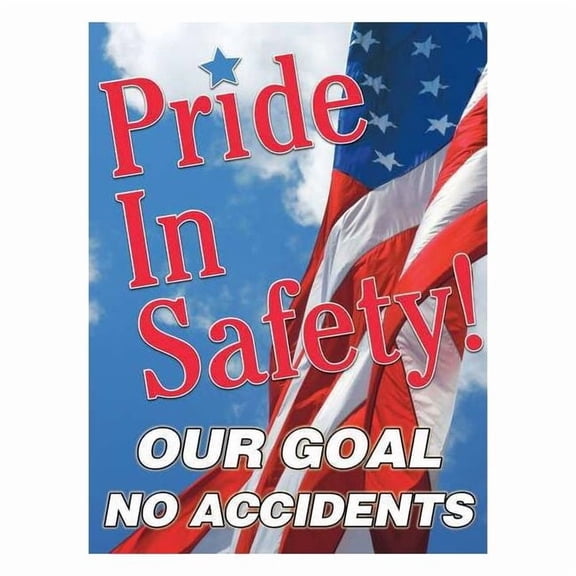 Accuform Poster,22 in x 17 in,Plastic SP124516L