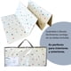 thumbnail image 4 of Tapete para bebé de Estrellas Plegable Reversible Doble Vista Espuma XPE Goma Suave para Gateo y Juego Grueso Extra Grande 180 x 200 cm (Estrellas/Puntitos Colores), 4 of 7