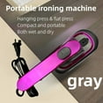 XIAOGZHP Compact and Safe 2in1 Portable Steam Iron Quick Wrinkle