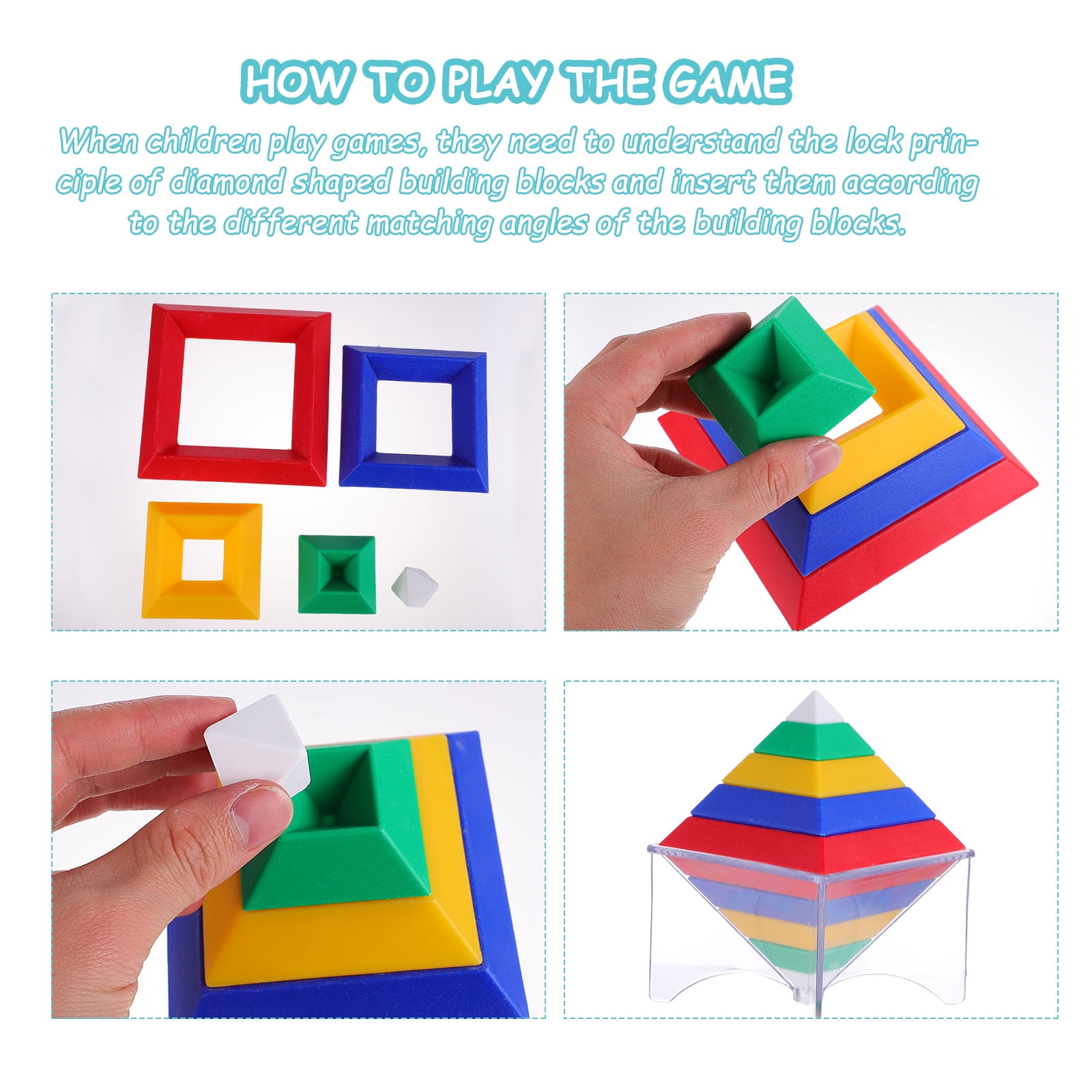 WASHWEPE Educational Toys Assorted Color 1 Set For Kids