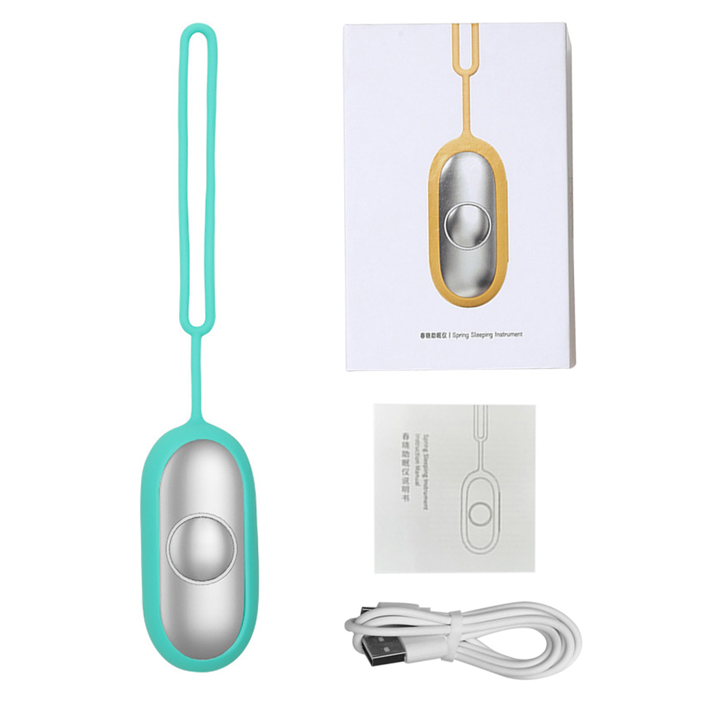 Hand Massager Sleep Holding Pressure Relief Massager USB Rechargeable Pressure Relieving Tool, Grey, M001