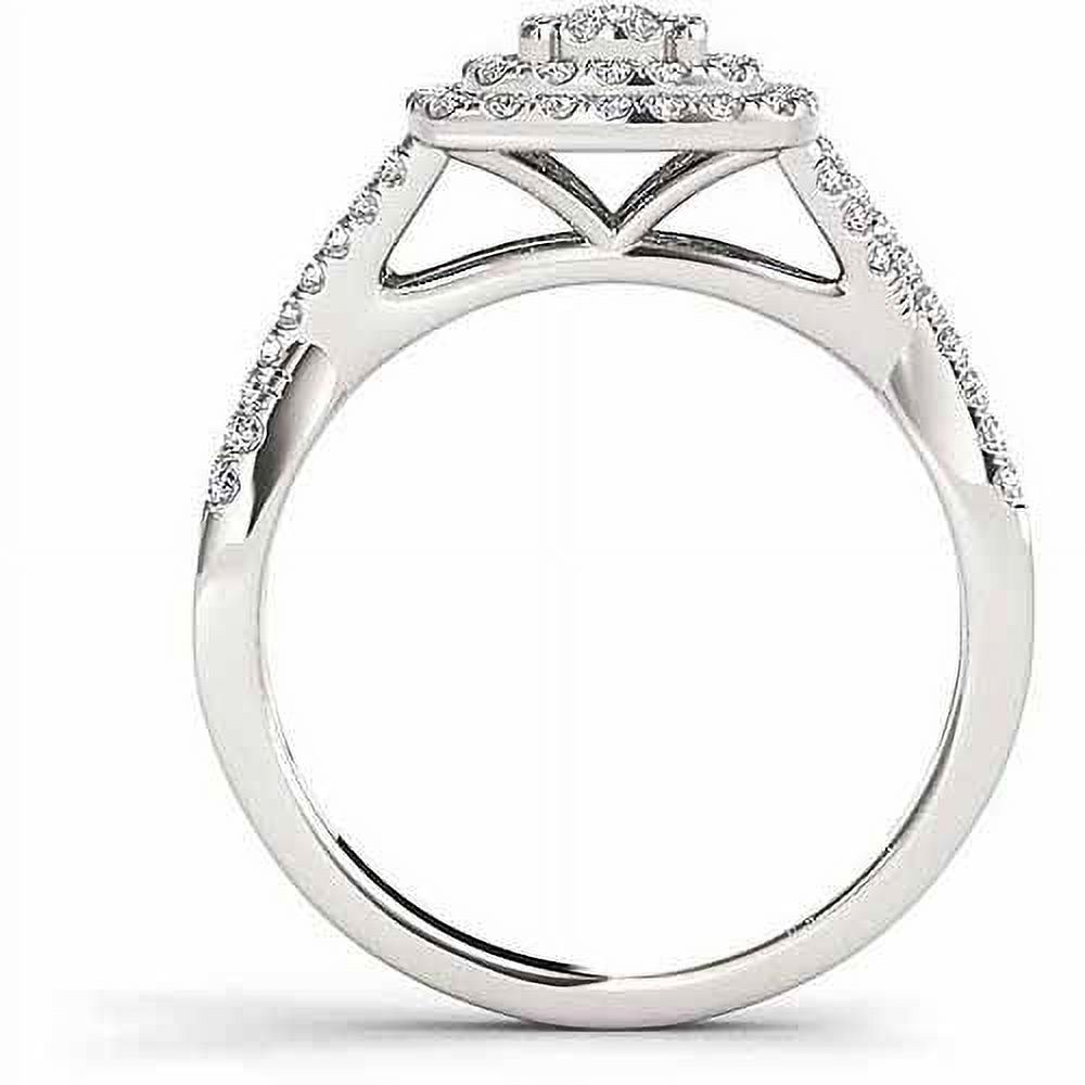 Men's 1/2 Carat T.W. Diamond 10kt White Gold Ring
