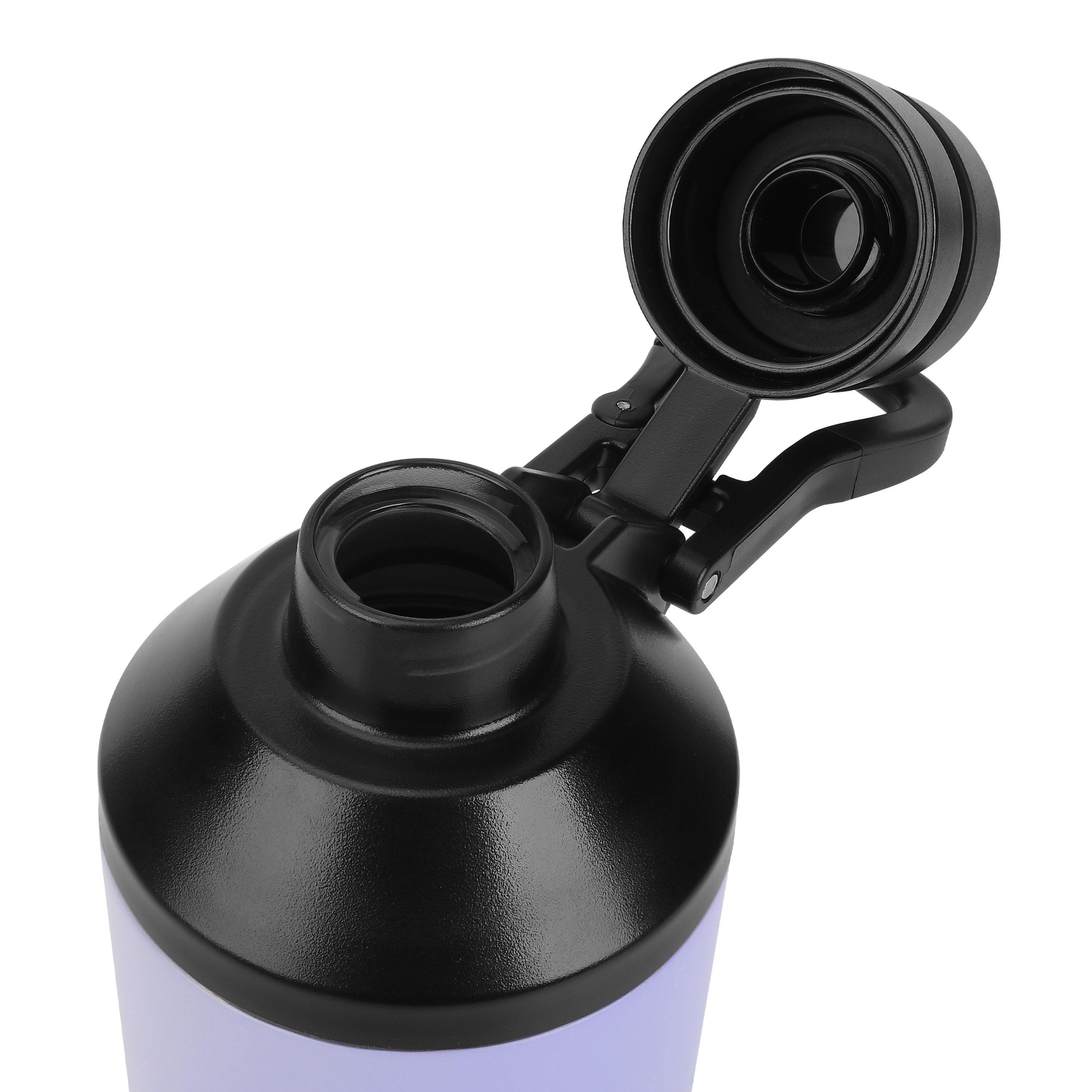 Swiss Tech Muhelos Myrtle Purple 24oz Water Bottle, Double-Wall Copper Lined, Leak Proof