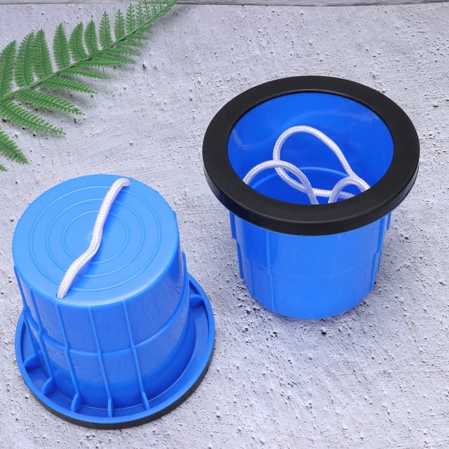 Raindrops 2pcs Stilt Outdoor Balance Training Non Slip Sensory Development Fun For Garden And Playground Blue Stilt