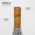 thumbnail image 2 of JS Gourmet 10" Stainless Steel Cone Cheese Grater With handle, Multifunctional Cheese Shredder For Grating Vegetables, Chocolate and Nuts, 2 of 7