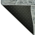 thumbnail image 5 of Addison Rugs Mayfield Premium Machine Washable Transitional Diamonds Blue Rectangle Rug, 2'6" X 3'10" Machine Washable Transitional Diamonds Blue Oversized Sherpa Throw Blanket, 5 of 7