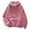 AB321 Pink, variant on Tisuna Women'S Fleece Hoodies Casual Long Sleeve Pullover Tops Leisure Sweatshirts With Pockets Daily Wear Fall Winter Clothes Size L