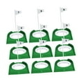 thumbnail image 3 of 9 piezas Golf Golf Putt Cup Practice Hole Train Ayuda, al aire libre con Putter Putter Indoor Putter de patio de bandera Golf Puttable, desmontable, verde, 3 of 8