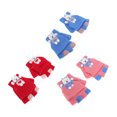 thumbnail image 4 of 3Pairs Writing Half Finger Cover Gloves Kids Non-skid Gloves Random Color, 4 of 7